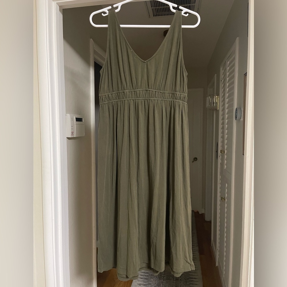 EUC Splendid Pima Cotton Midi Dress - Picture 2 of 4